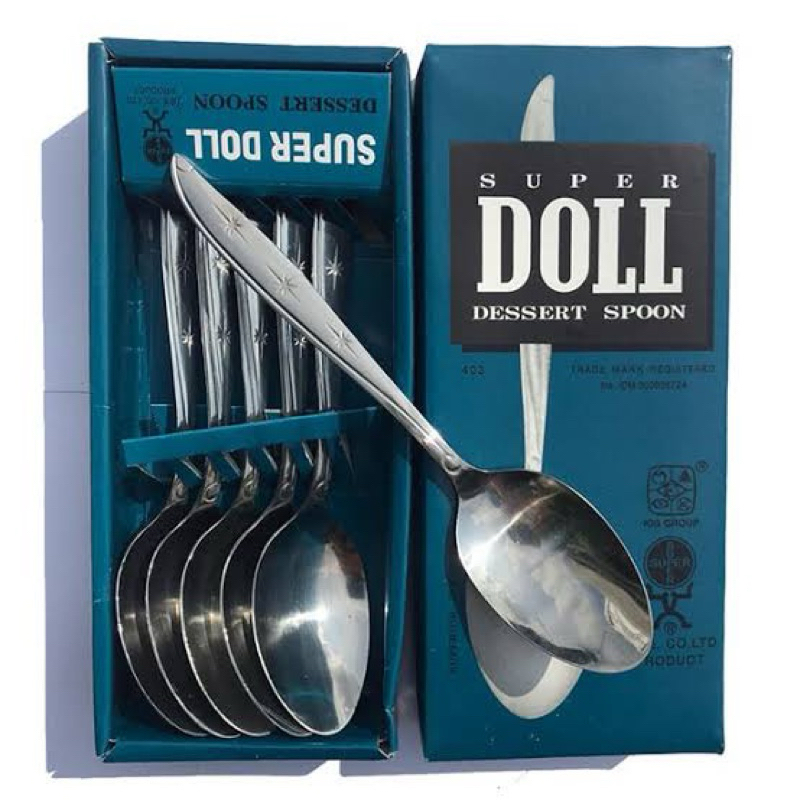 Sendok super doll - sendok tebal merk doll