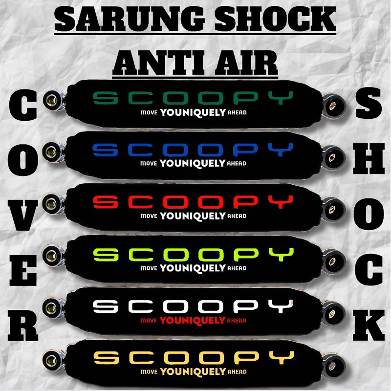 SARUNG SHOCKBREAKER MOTOR SCOOPY COVER SHOCK BREAKER BELAKANG sarung shock scoopy