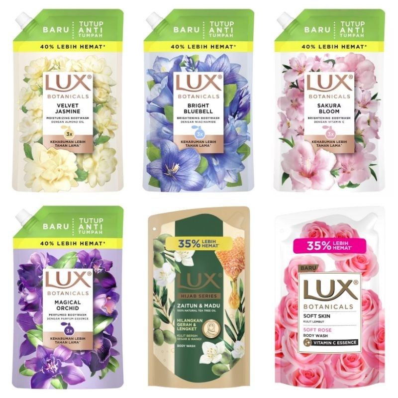 LUX BODY WASH SABUN CAIR 825ML ALL VARIAN