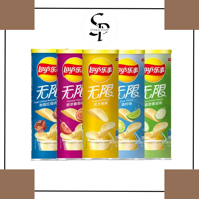 

LAYS Lay's Potato Chips Keripik Kentang Snack Import Camilan Instant