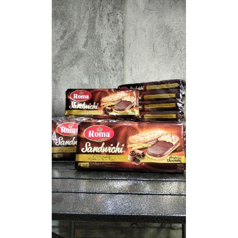 

1 pcs - Roma sandwich rasa coklat