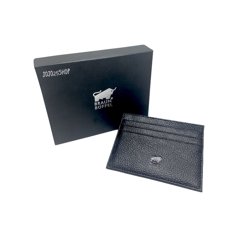 Harga lebay DOMPET KARTU  CARD HOLDER KULIT ASLI PRIA WANITA BRANDED BB 57 HITAM