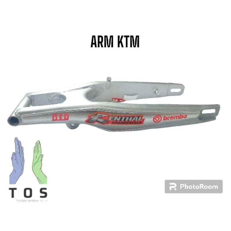 SWING ARM MODEL KTM UNTUK CRF 150 L KLX 150 BF KLX 150 S L G D TRACKER 150 SCORPIO SATRIA FU VIXION