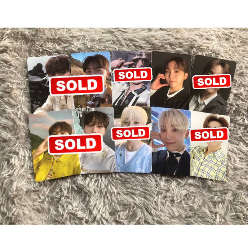 OFFICIAL PHOTOCARD SEUNGKWAN FACE THE SUN FTS CARVER DREAM FALLIN FLOWER SECTOR17 LD