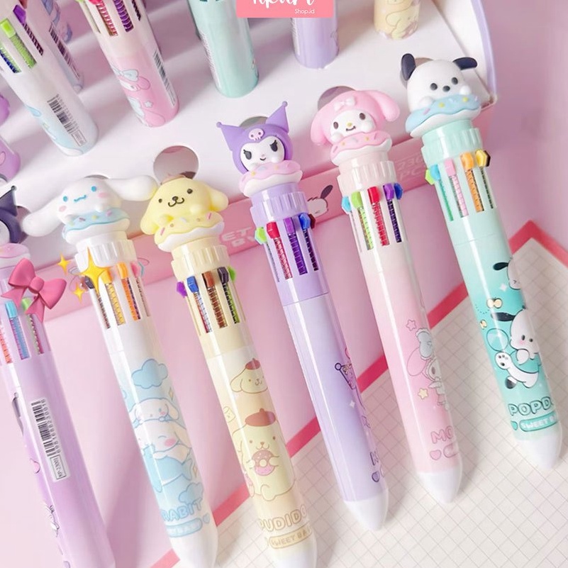 

HOT Pulpen 1 warna sanrio cute Bolpen cinnamorol melody kuromi cartoon