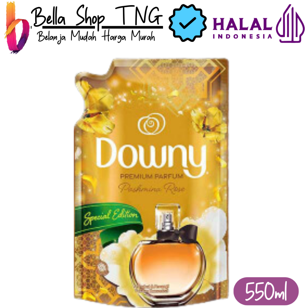 Downy Softener Pashmina Rose 550 ml