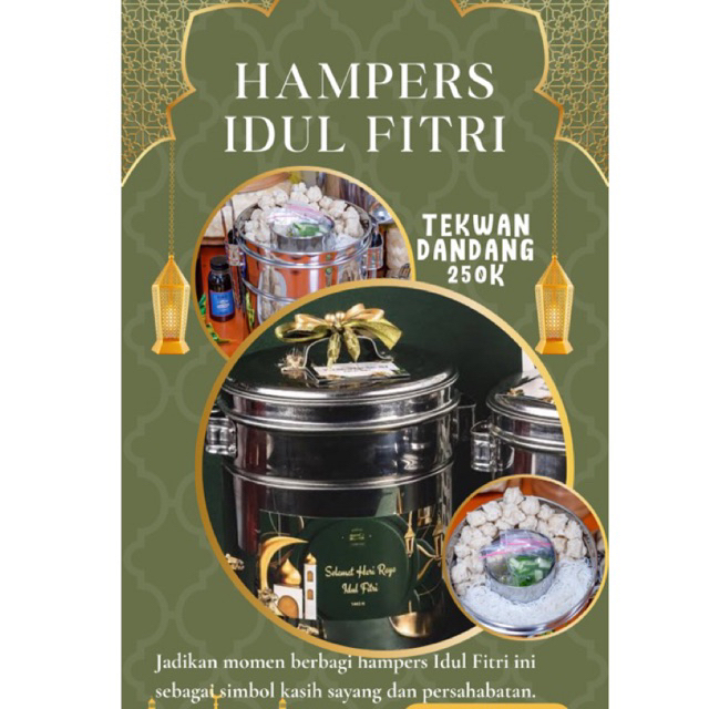 

tekwan dandang hampers lebaran