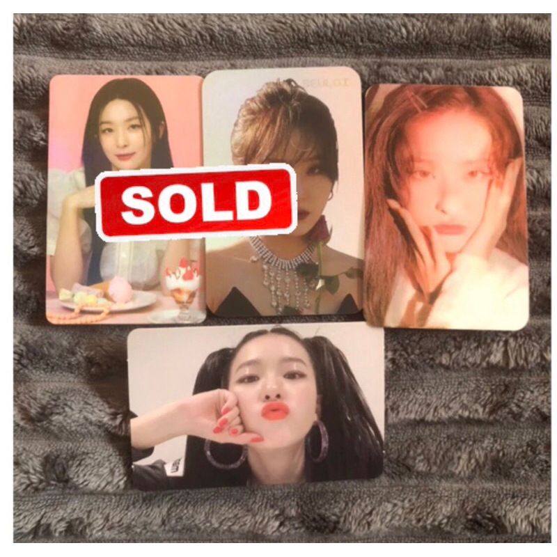 OFFICIAL PHOTOCARD SEULGI REDVELVET RV REVE FINALE LENTI HOLO AZARINE