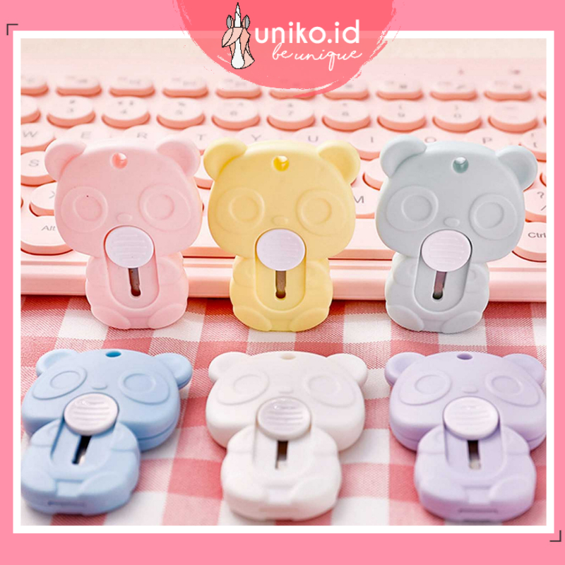 UNIKO.ID CUTTER PISAU UNBOXING MOTIF KUCING KAWAII