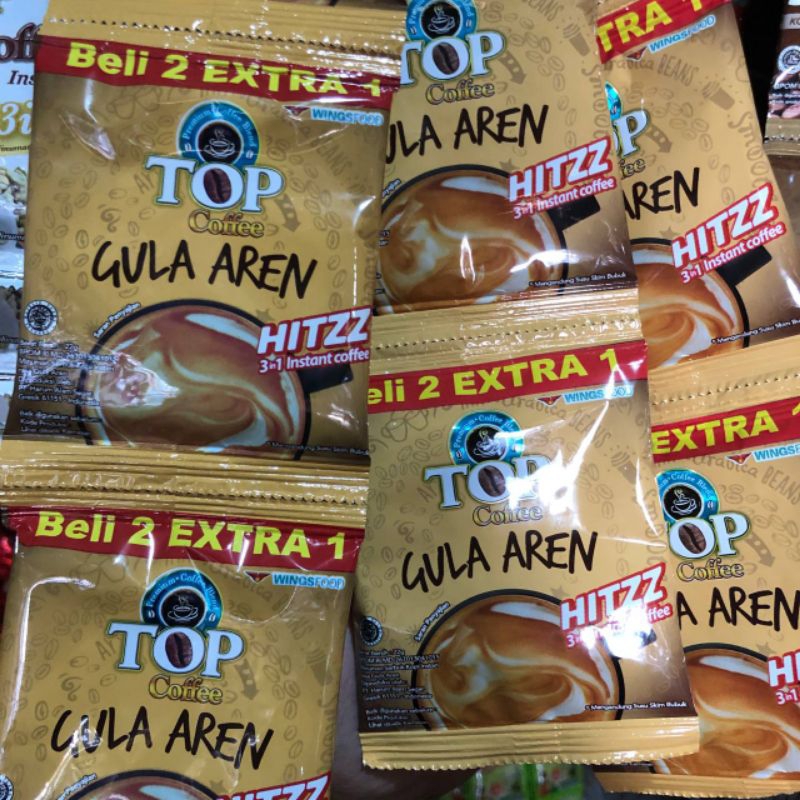 

Kopi Top gula aren (10 pcs + bonus 5)