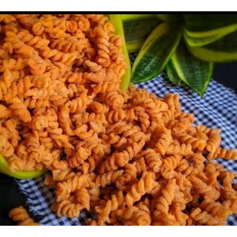 

TERMURAH MAKARONI SPIRAL PEDAS / MAKARONI ULIR PEDAS / MAKARONI PEDAS 250 Gram / MACARONI / MAKARONI / SPIRAL
