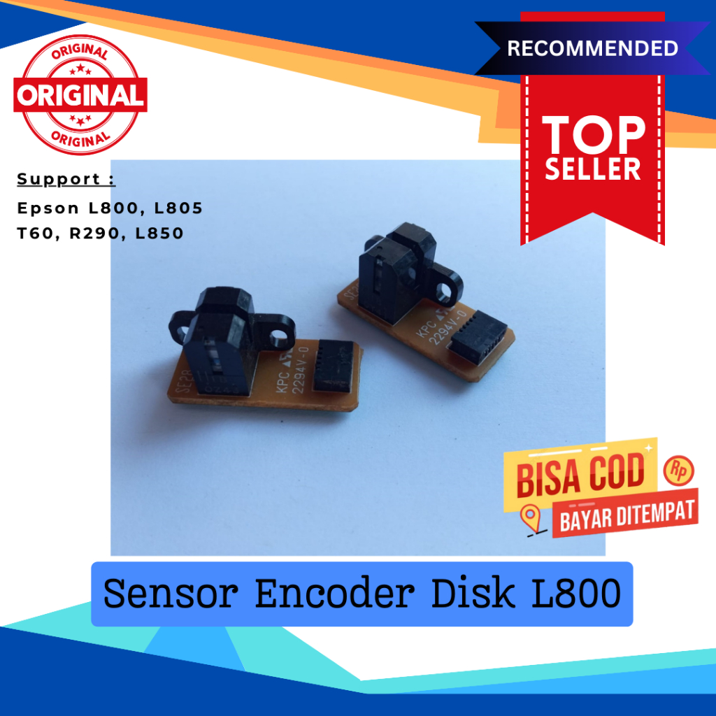 Sensor Encoder timing disk disc bulat EPSON T60, R290, L800, L805 (Used)