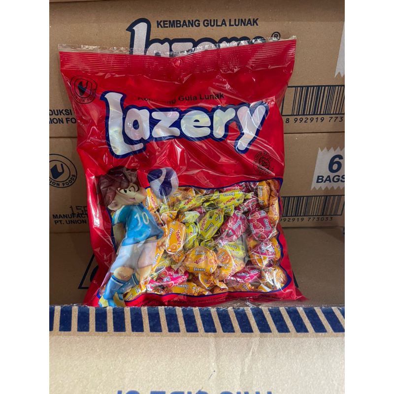 

lazery zak sak besar permen yogurt chewy candy isi 170butir