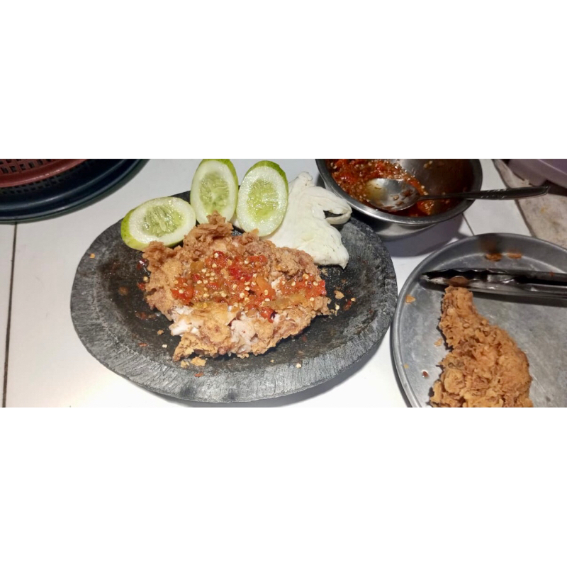 

Chicken Geprek
