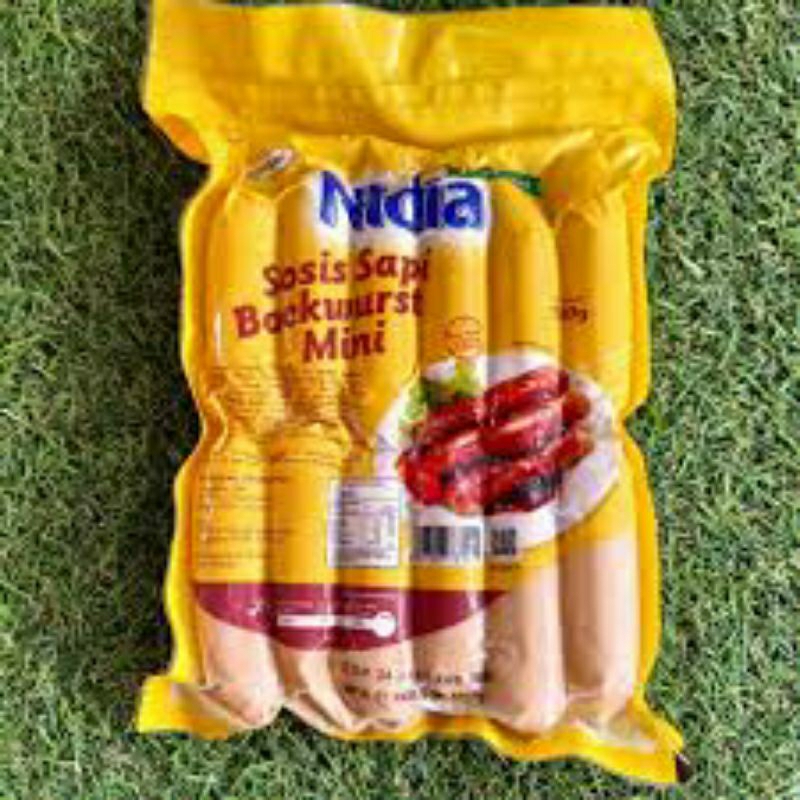 

Sosis Sapi Nidia 500gr Isi 12