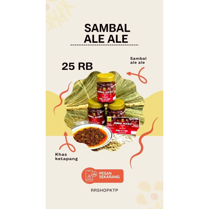 

Sambal Ale-Ale