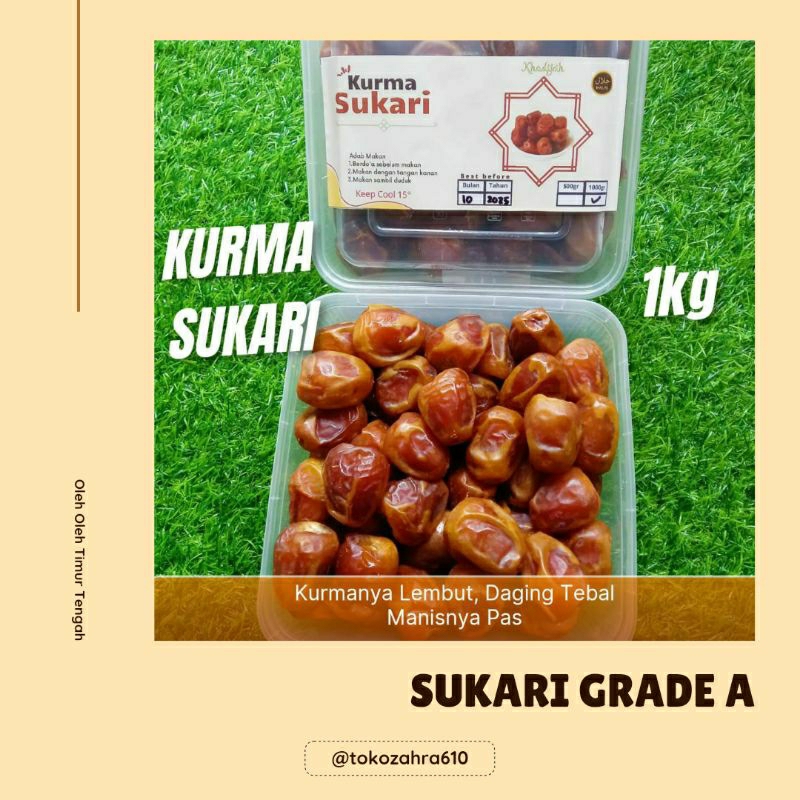 

Kurma Sukari Grade A 1kg