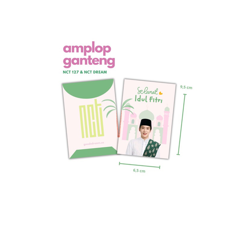 

Amplop ganteng NCT Dream & NCT 127 - Isi 10 pcs