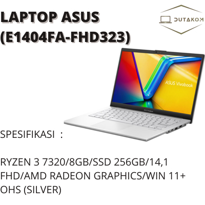 LAPTOP ASUS (E1404FA-FHD323) (SILVER)