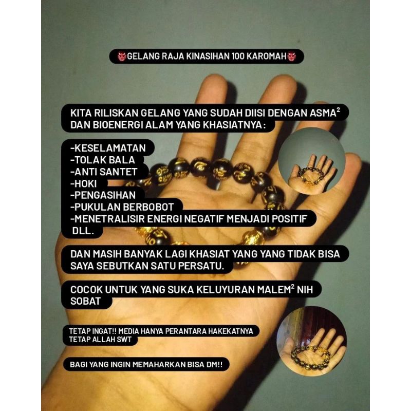 GELANG RAJA KINASIHAN 100 KAROMAH