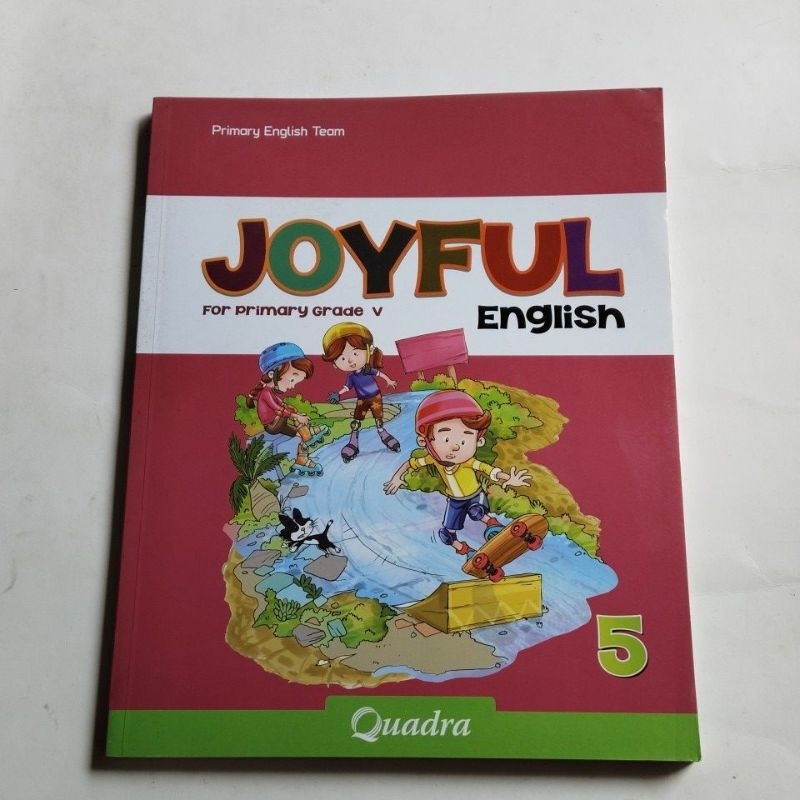 BUKU ORI BUKU JOYFUL ENGLISH KELAS 5 SD PENERBIT QUADRA