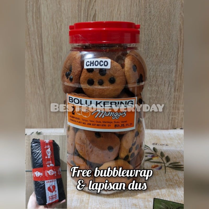 

Bolu Kering 2 Manggis Topping Choco Chip