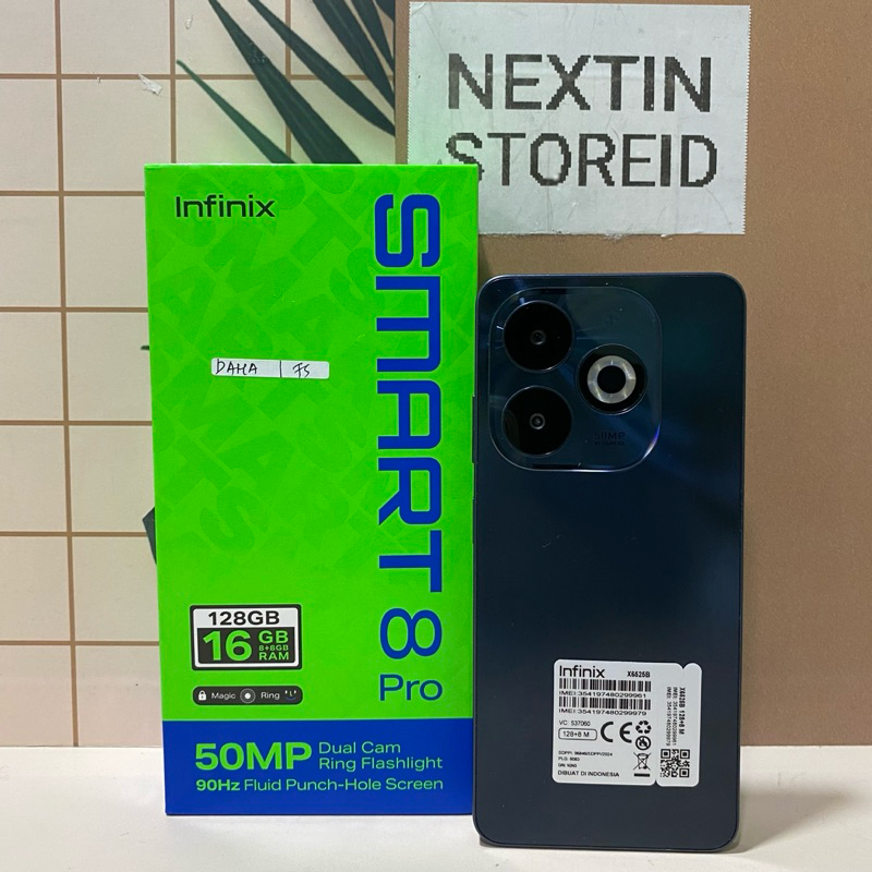 INFINIX SMART 8 PRO 8/128 4/256 SECOND FULLSET