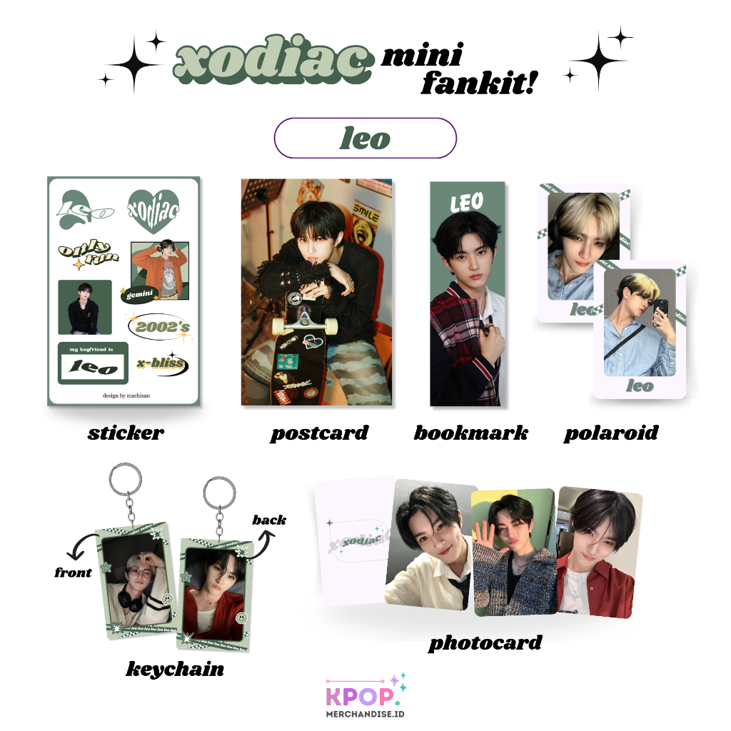 MINI FANKIT XODIAC | MINI FANKIT KPOP XODIAC | FANMADE UNOFFICIAL FANKIT