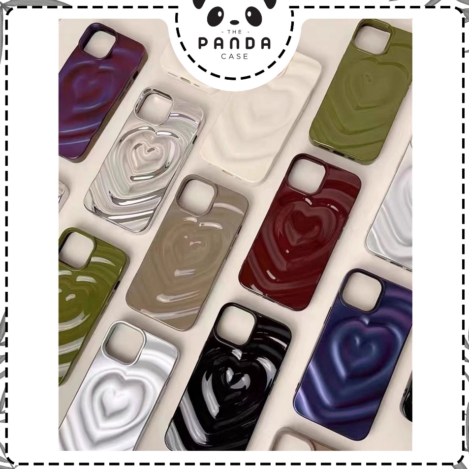 TPC  iPhone Case Soft Case Cool LOVE Glossy Bumper Casing Phone Case Camera Protection Shockproof 2 