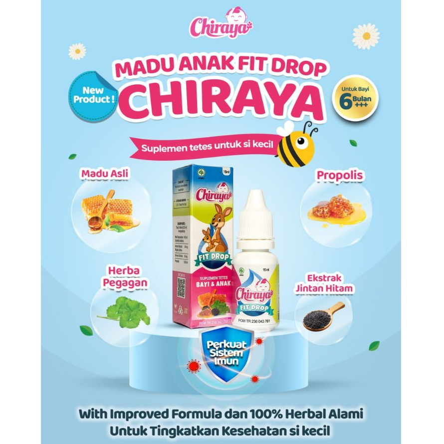 Chiraya Kids - Vitamin Anak Cepat Bicara Speech Delay - Madu Asli BPOM