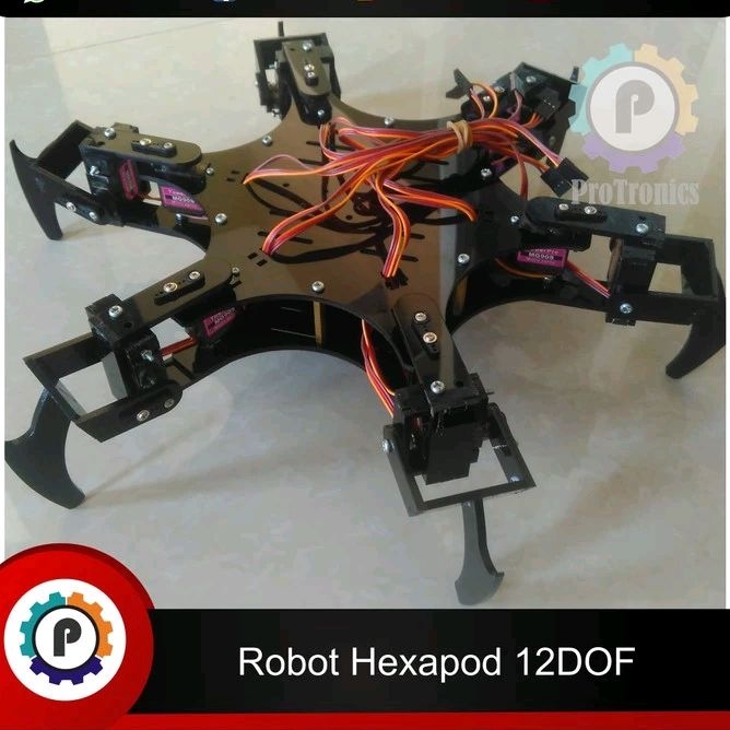 Robot Hexapod Spider 12 DOF include Servo