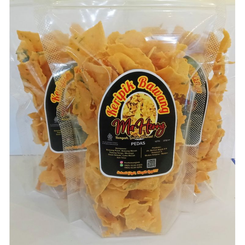

[100 GR] KUE BAWANG/ KERIPIK BAWANG PREMIUM KHAS MEDAN (MAHENNY)