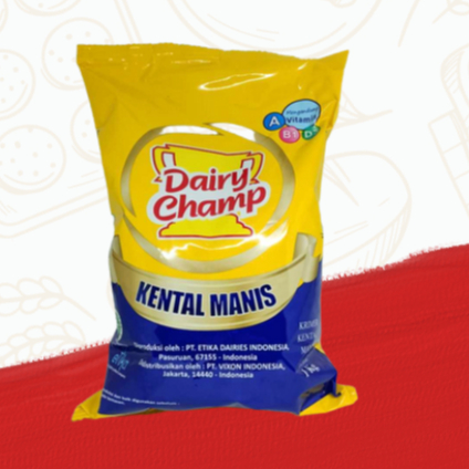 

DAIRY CHAMP KENTAL MANIS BANTAL BAG 1 KG