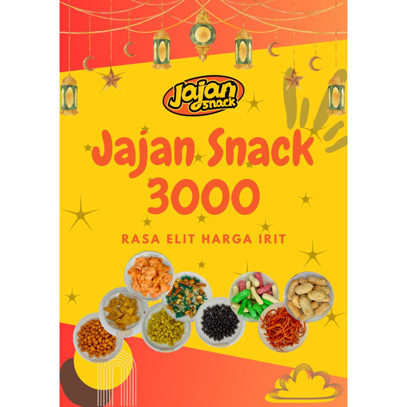 

Snack 3000/Snack Murah/Varian Gurih