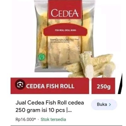 

FISH ROLL CEDEA ISI 10