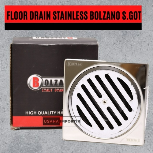 Bolzano Saringan Got Mangkok Stainless Floor Drain Original