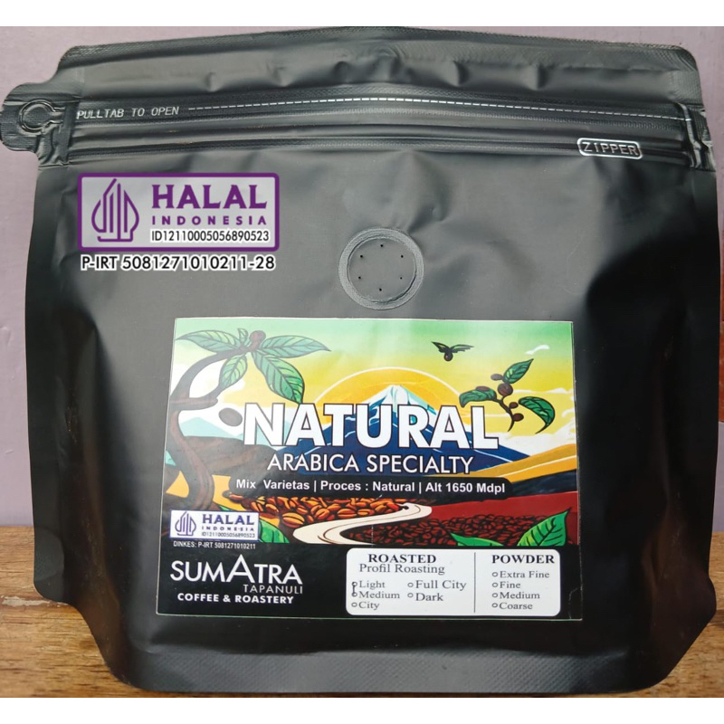 

Kopi Arabica Specialty Proces Natural