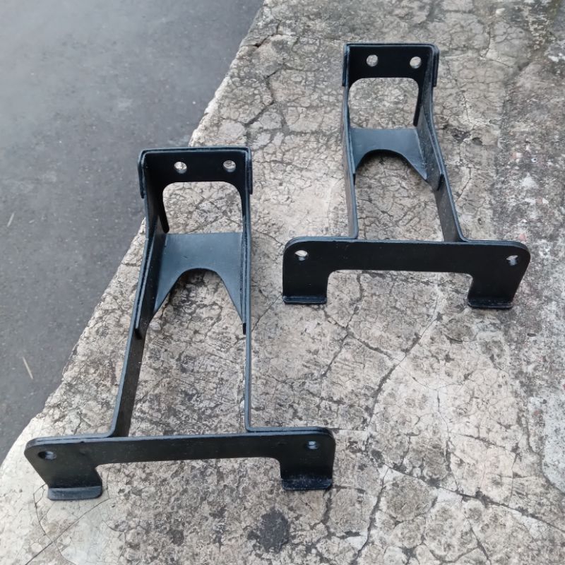 Breket Dudukan Plat Nomor Depan Rx King Old / Pangkon Plat Nomor Depan Breket Rxking Tua Original