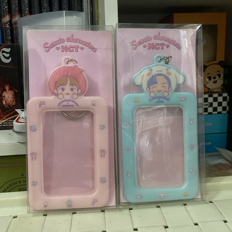 PHOTOCARD HOLDER KEY RING SET NCT DREAM X SANRIO JENO CHENLE
