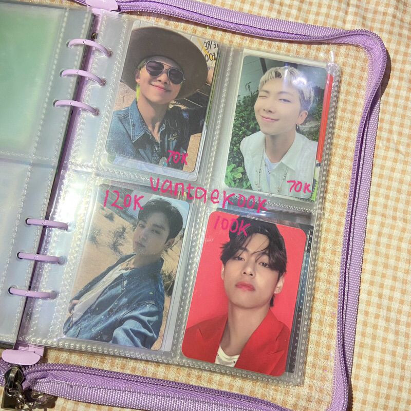 PHOTOCARD PC BTS LD LUCKY DRAW BUTTER DICON NAMJOON RM JUNGKOOK JK TAEHYUNG V