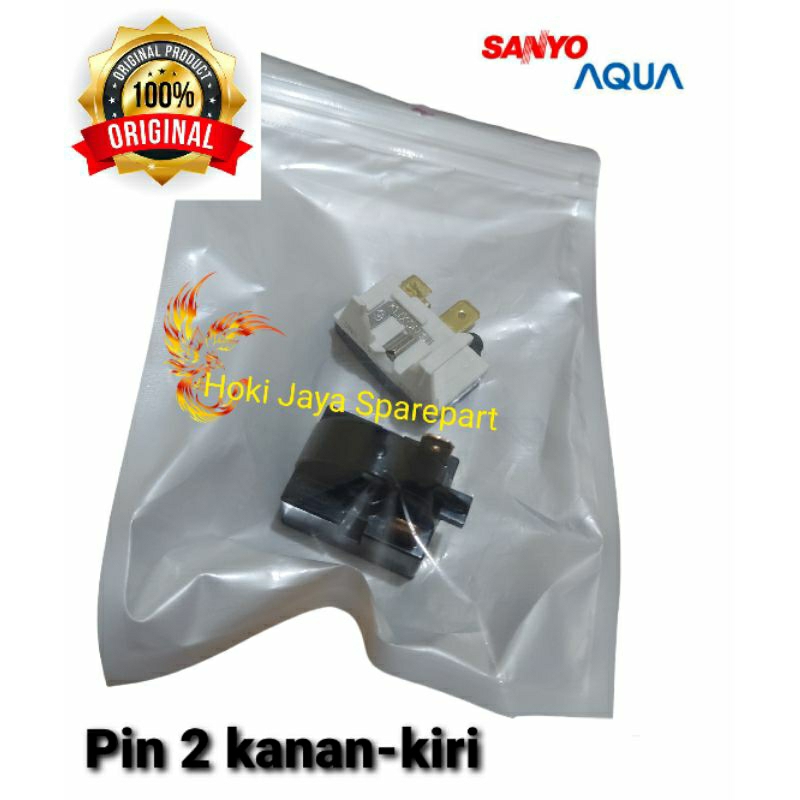 Relay Ptc Overload Original Kulkas Sanyo AQua 2 pintu / rilay kulkas Sanyo Aqua 2 pintu