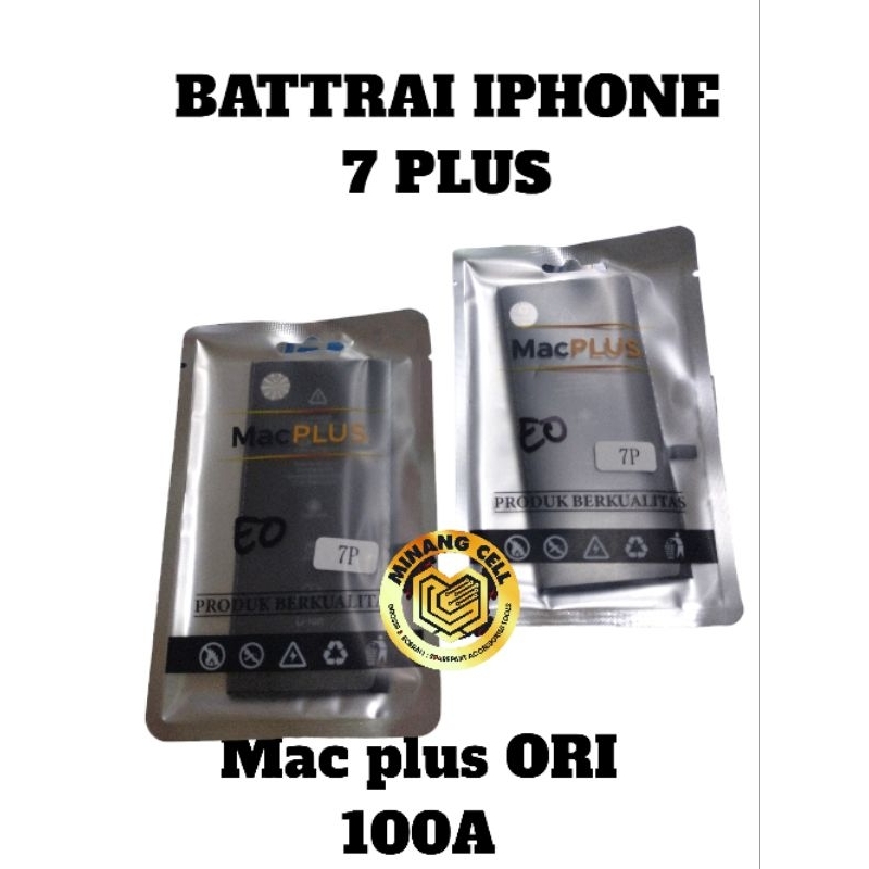 BATRAI iphone 7 PLUS ORI MAC PLUS