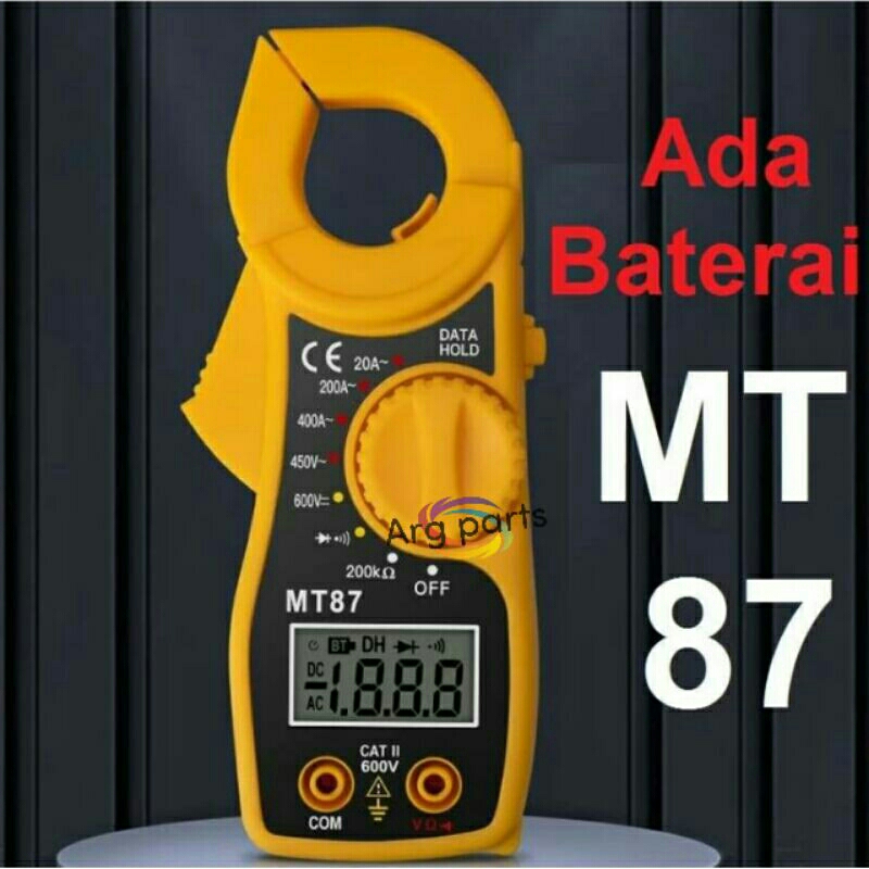 DIGITAL CLAMP METER MT87 TANG AMPERE MT87 MULTITESTER