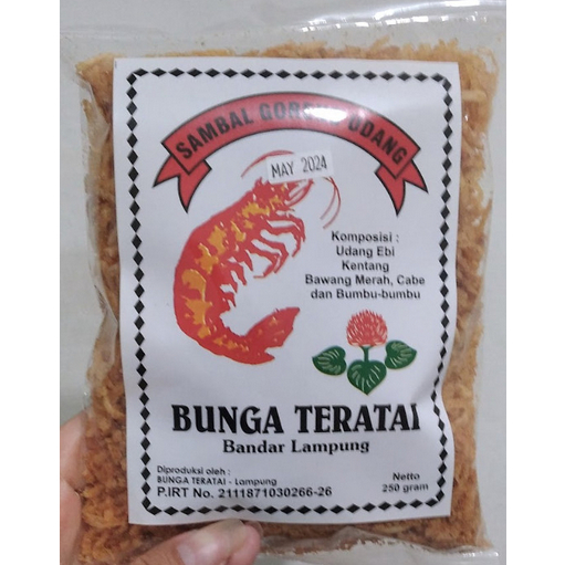 

Sambal Goreng Udang Ebi Bunga Teratai 250 Gram