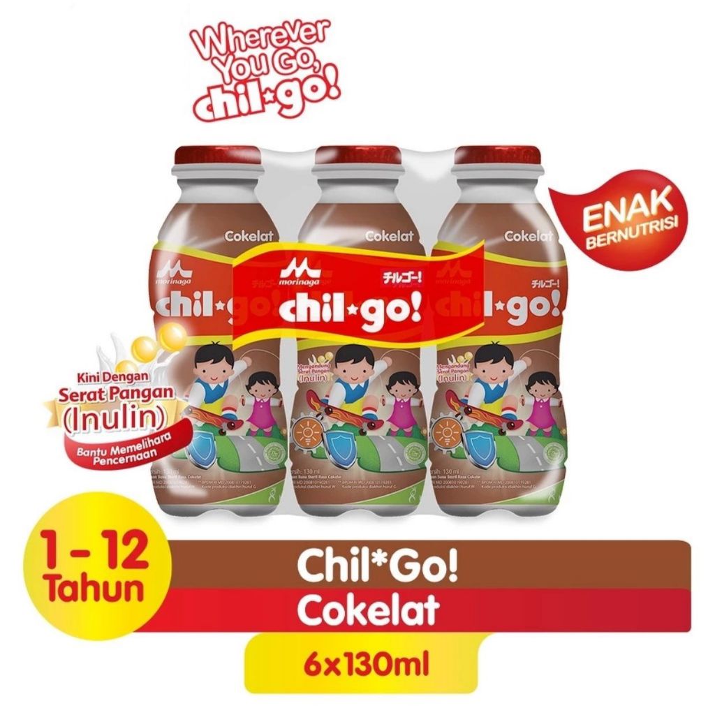 

MORINAGA - CHILGO MILK - SUSU UHT (6x130 ml)