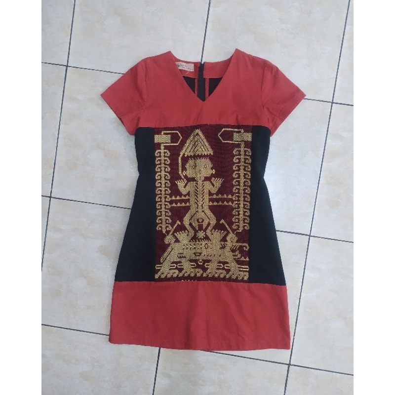 ☑️ Ready Dress Batik Kultur Dea Valencia