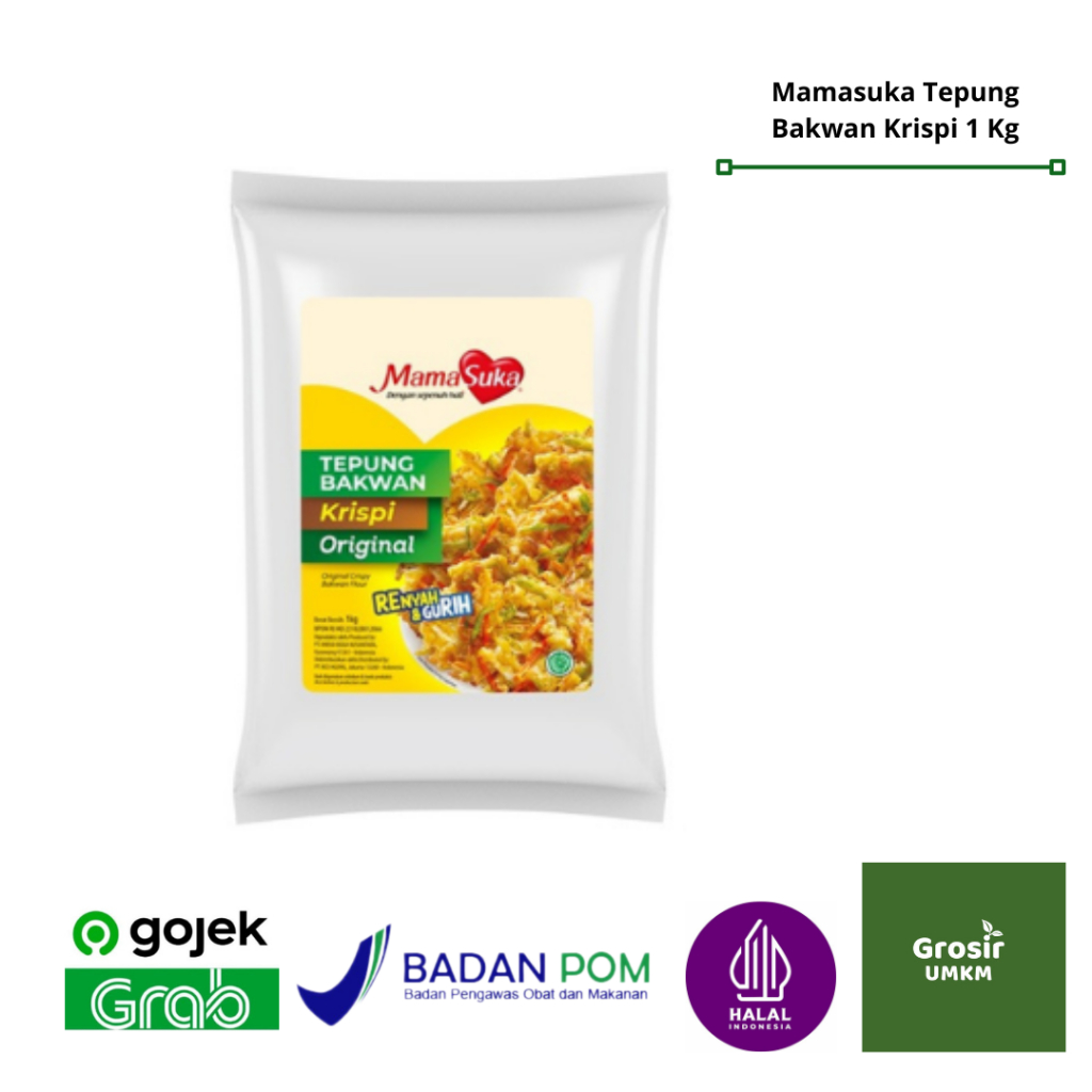 

MAMASUKA TEPUNG BAKWAN KRISPI 1 KG
