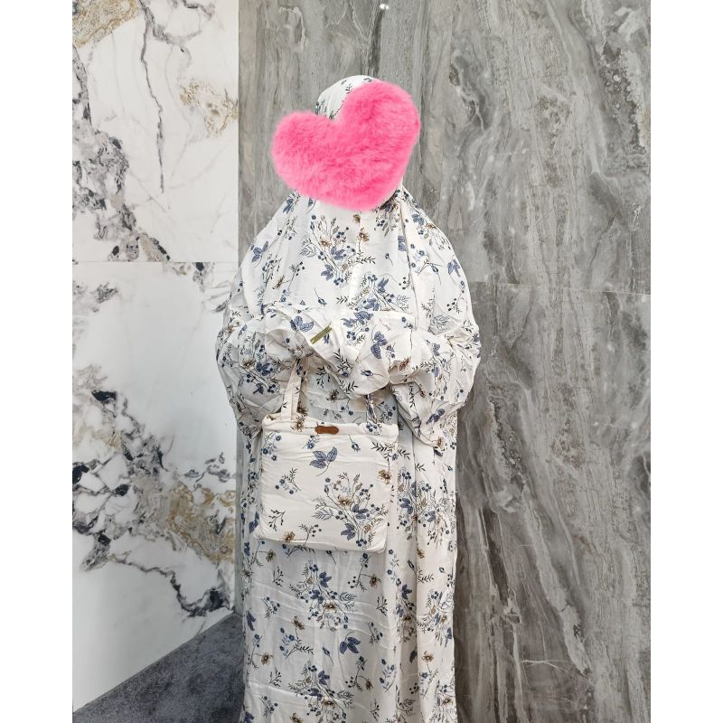 MUKENA TERUSAN MOTIF|MUKENA TERUSAN DEWASA|MUKENA MOTIF|MUKENA TERUSAN