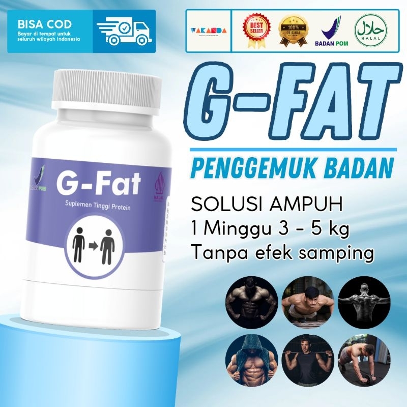 G FAT PENGGEMUK BADAN - Penggemuk Badan Ampuh