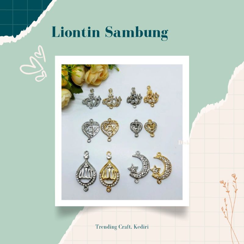 Liontin Sambung Lafadz Allah Charm Sambung Tasbih Cham Konektoe Tasbih Aplikasi Tasbih Lafadz Allah 